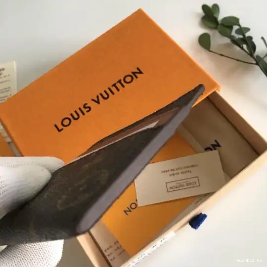WIS 50DOUBLE VUITTON HOLDER CARD BANDOULIERE LOUIS 0702